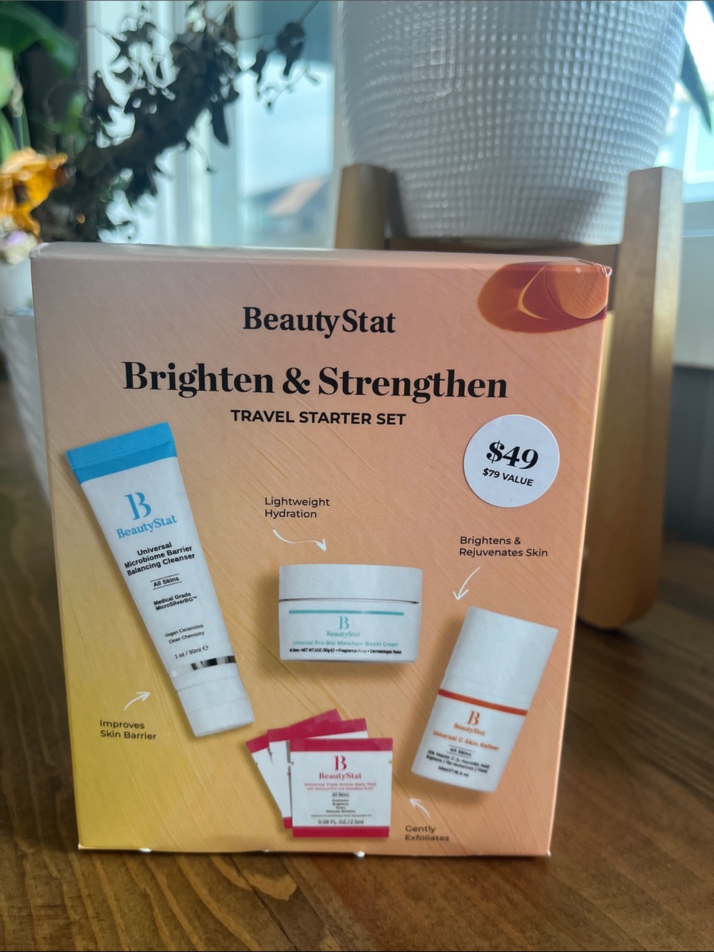 BeautyStat Travel Brighten & Strengthen Kit